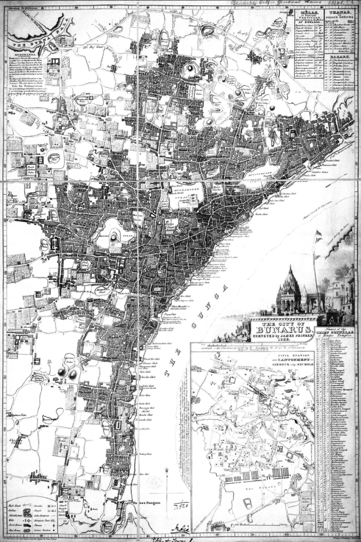 The-City-of-Bunarus-Banaras-surveyed-by-James-Prinsep-1822